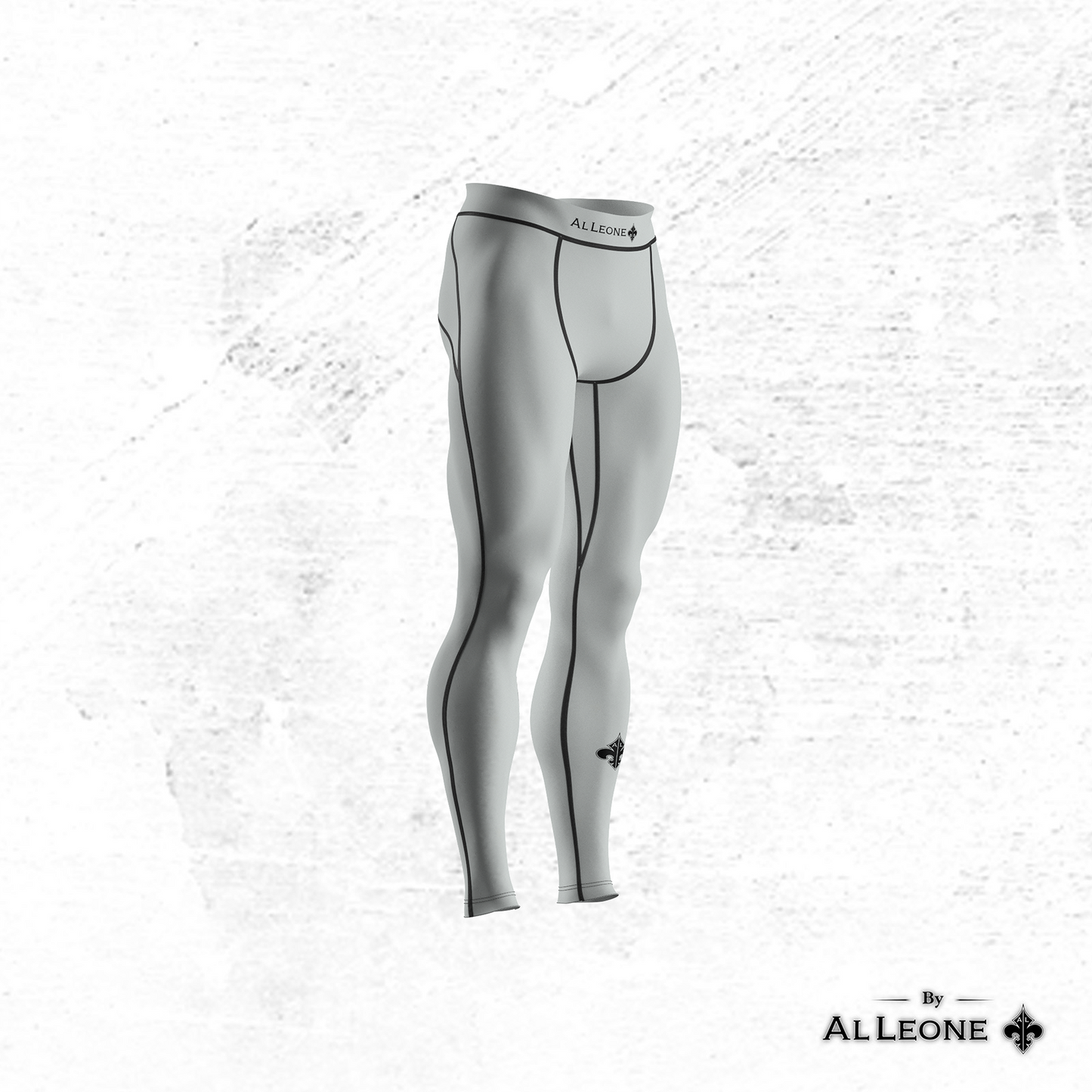 Men Leggings Classic White