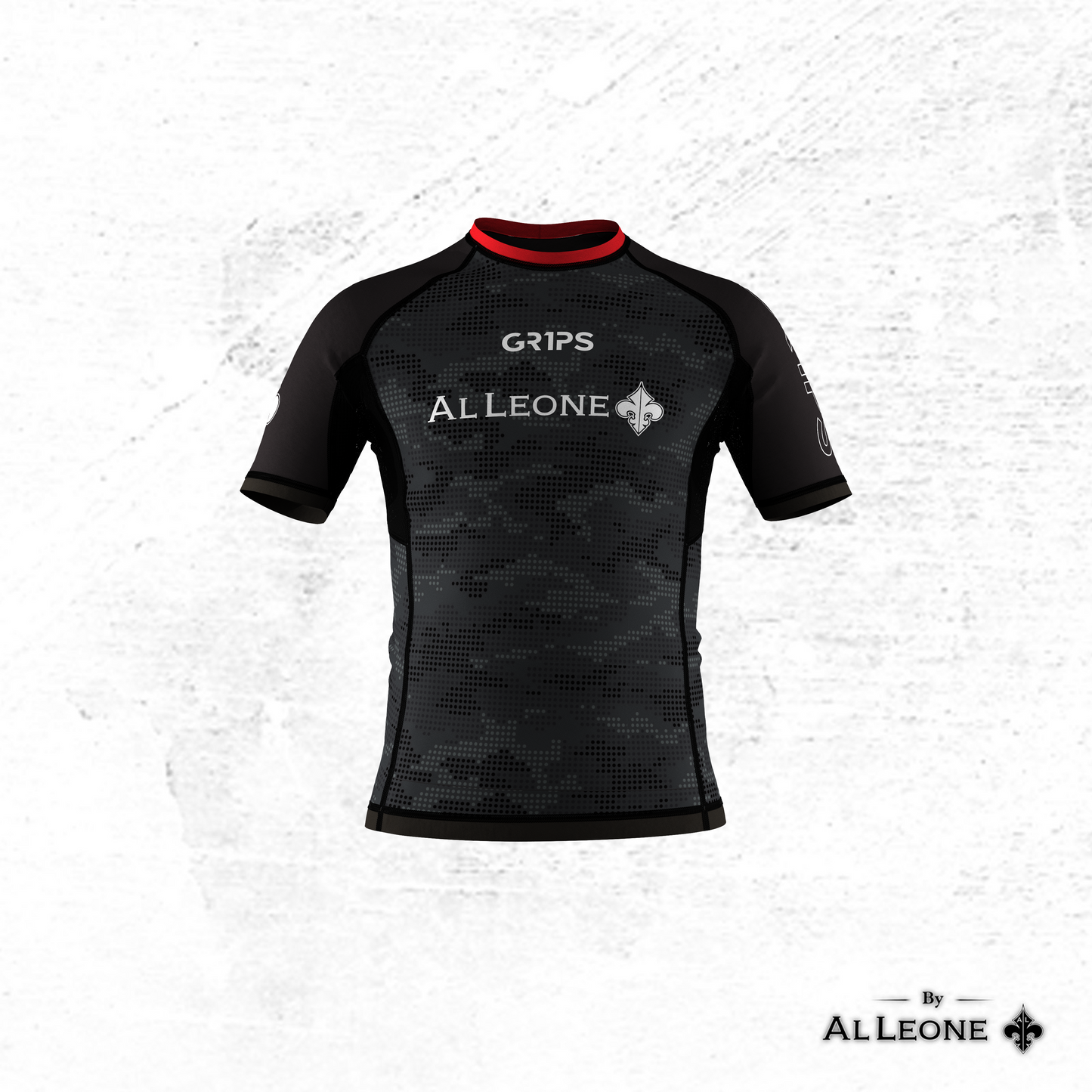 SECRET WEAPON AL BLACK PIXEL RASHGUARD - KIDS