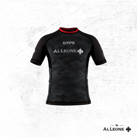 SECRET WEAPON AL BLACK PIXEL RASHGUARD - KIDS