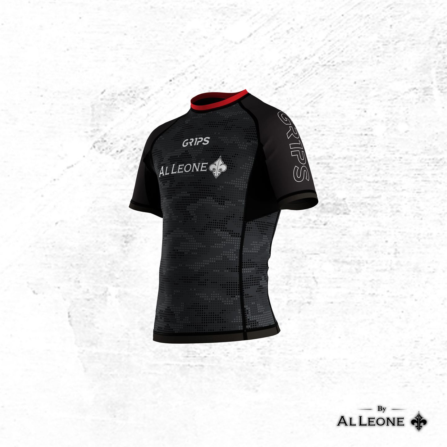 SECRET WEAPON AL BLACK PIXEL RASHGUARD - KIDS