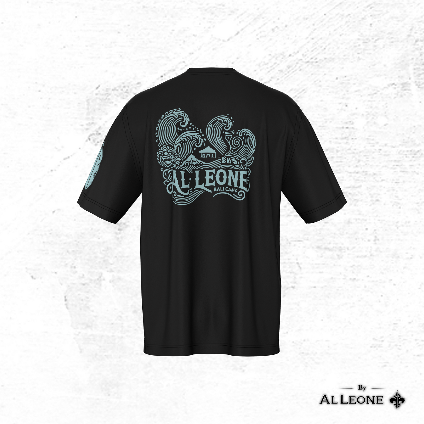 Rolling Wave Black T-Shirt