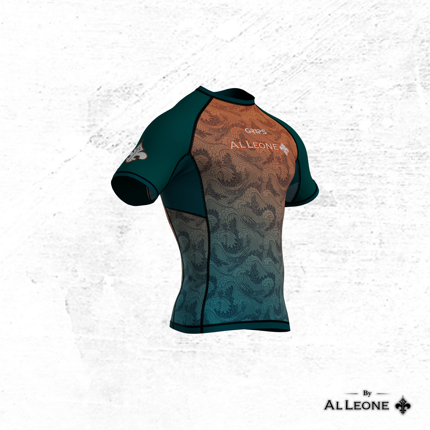 SECRET WEAPON AL FOREST DRAGON RASHGUARD