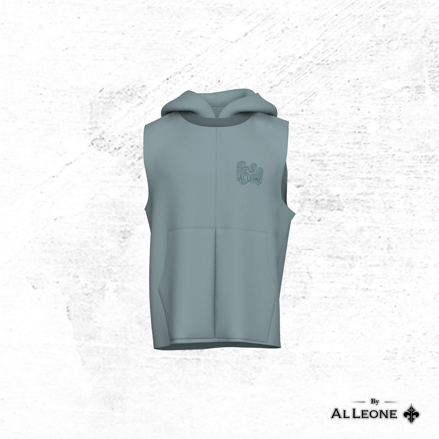 Rolling Wave Sleeveless Hoodie
