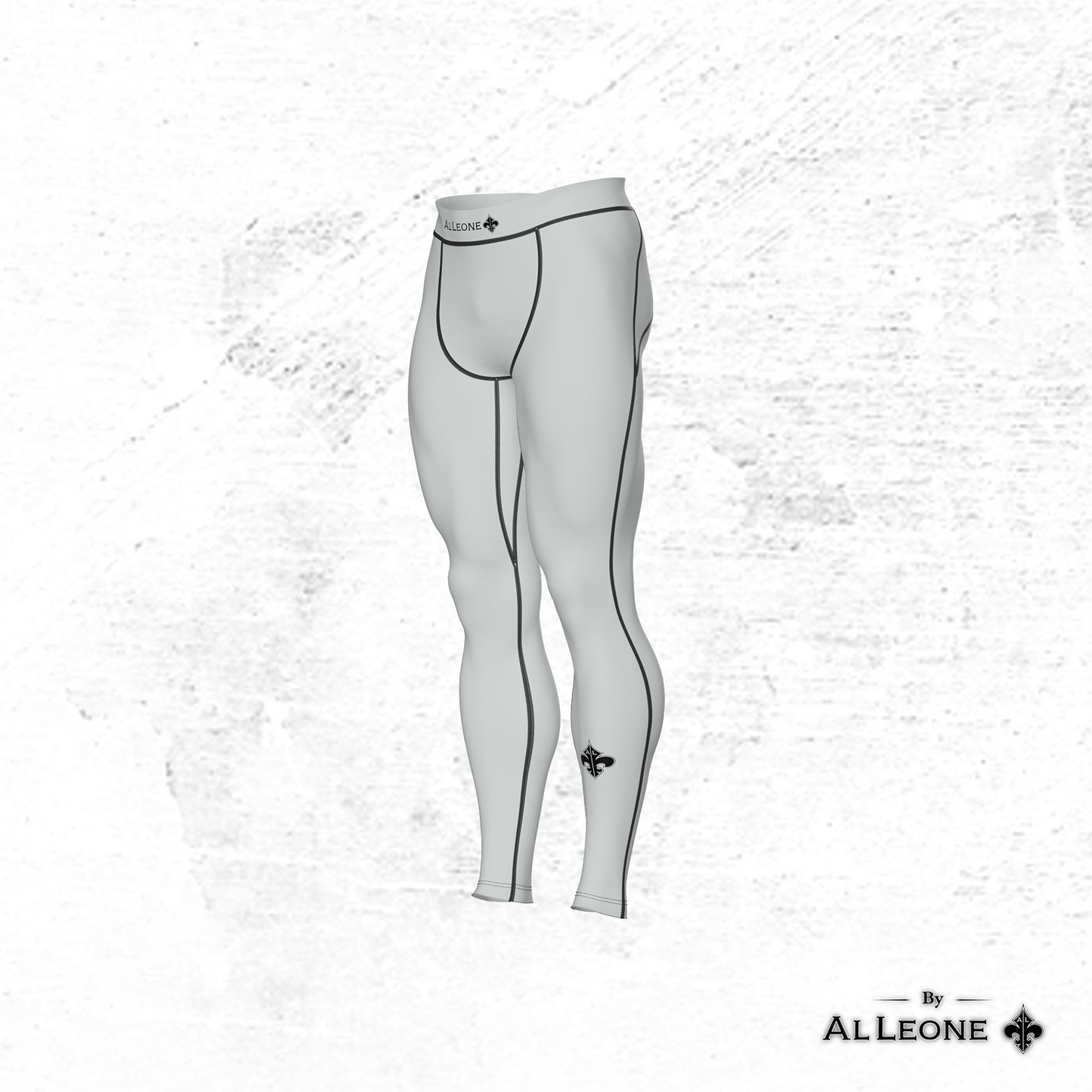 Men Leggings Classic White