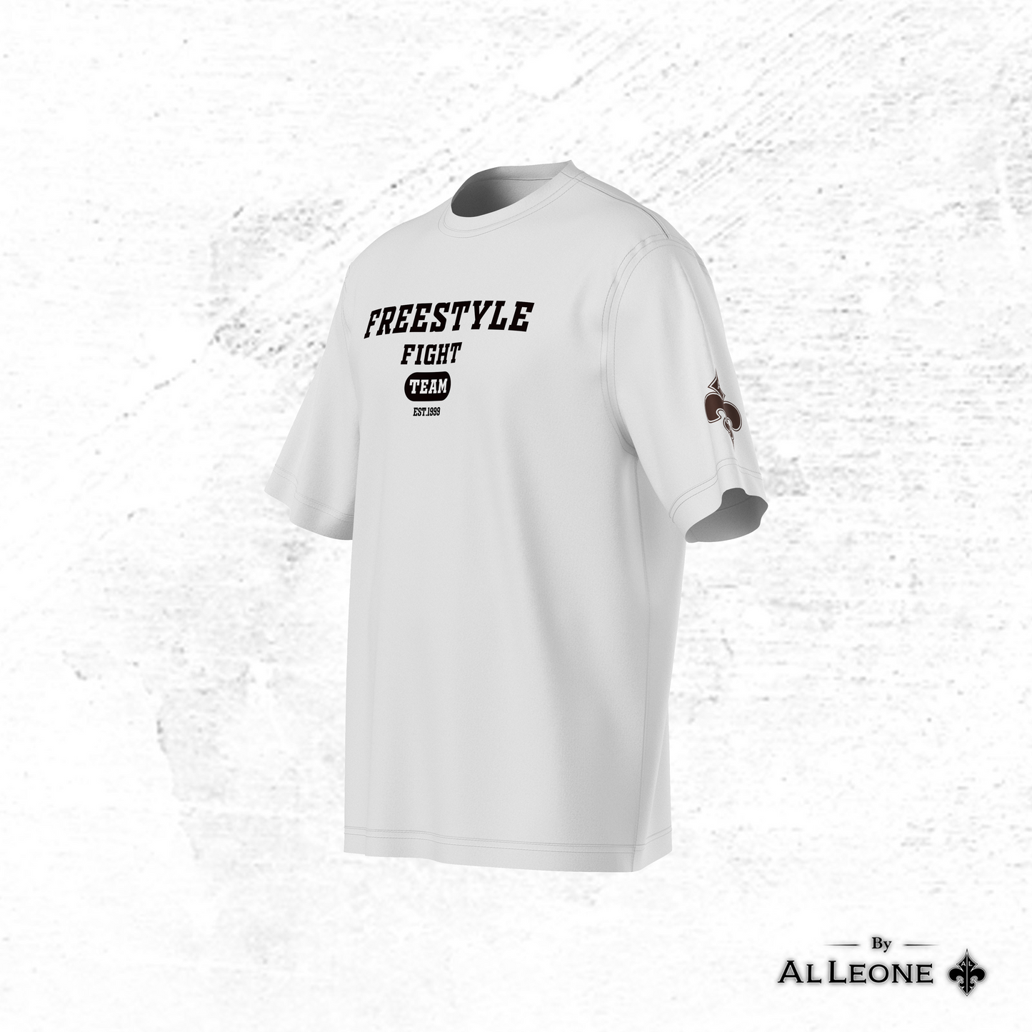 Freestyle MMA White Oversized