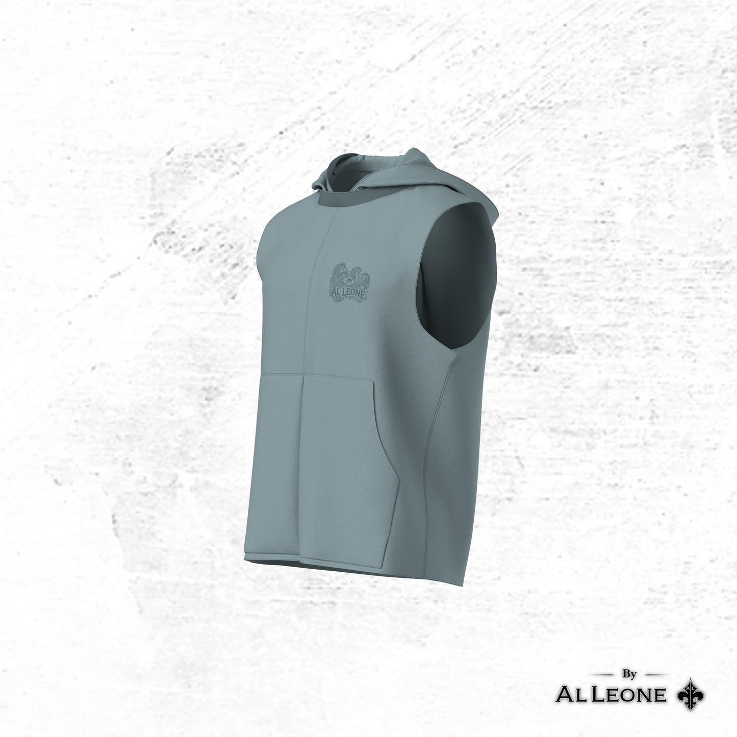 Rolling Wave Sleeveless Hoodie